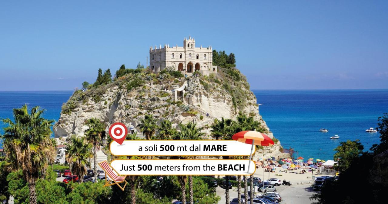 B&B The Sea - Family Rooms - Free Parking Тропея Экстерьер фото